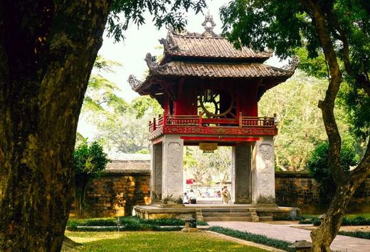 Khue Van Pavilion at the Temple of Literature